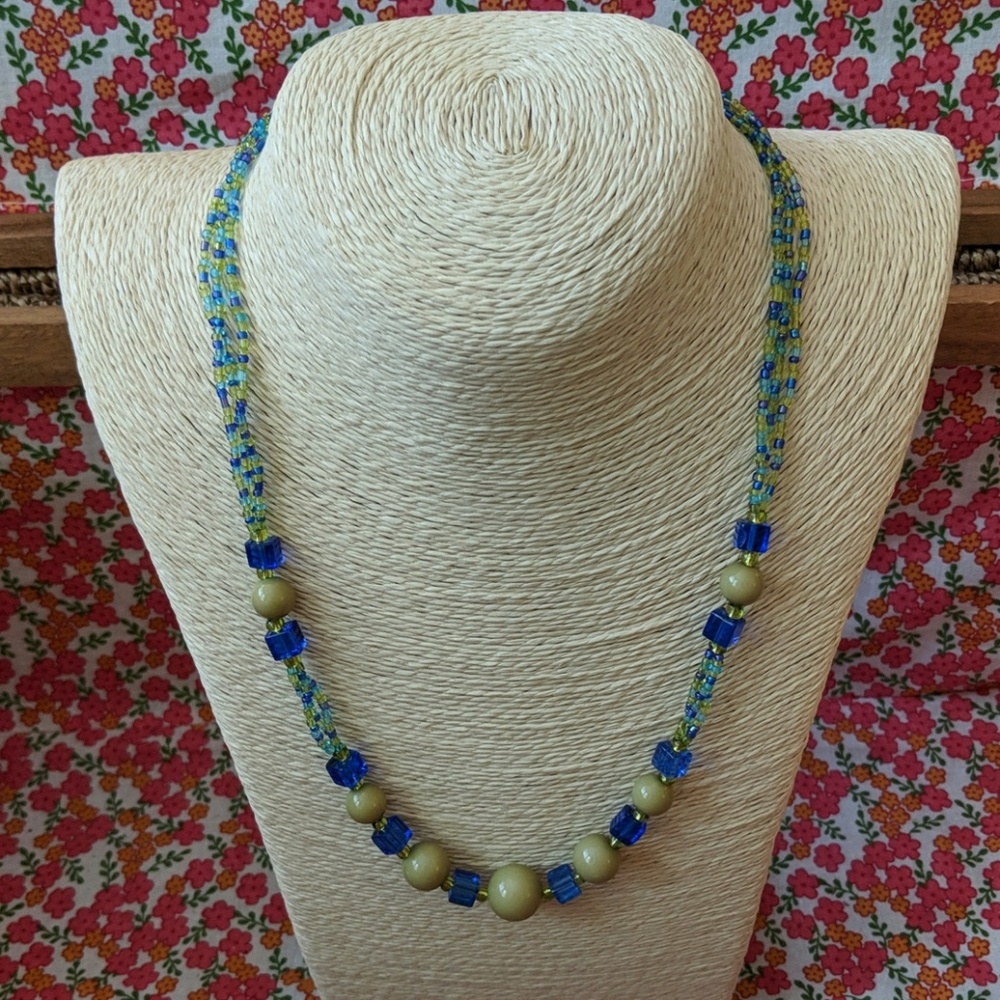 Handmade beaded necklace